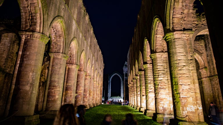 See the ruins light up at this after dark adventure